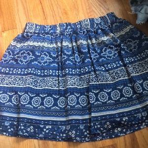 Forever 21 Mini Flowing Skirt